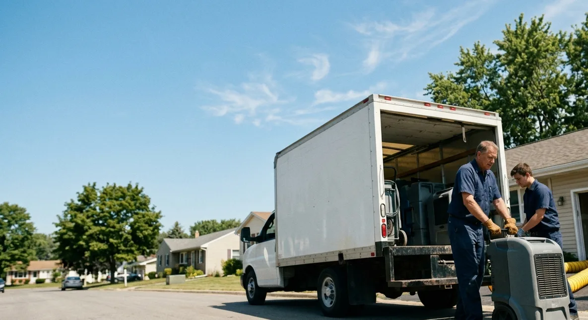 Water Damage Cleanup in Sugarcreek, OH near me